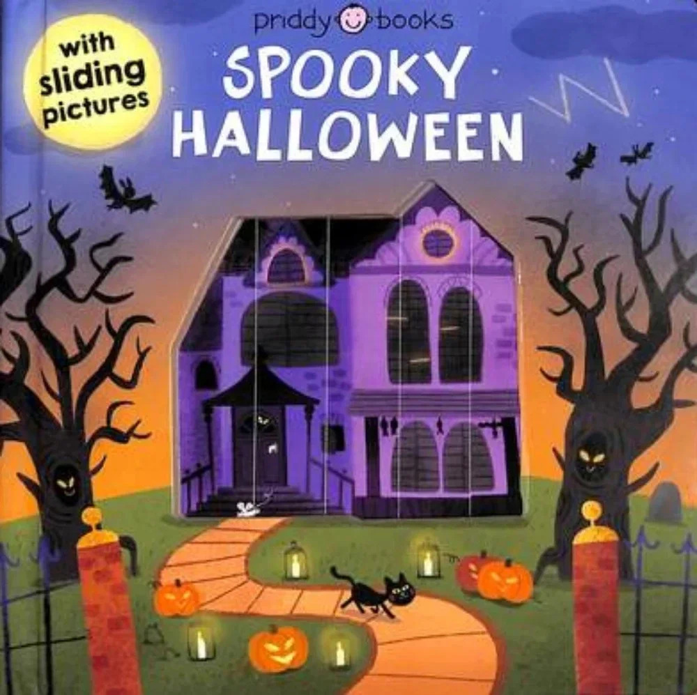 Spooky Halloween Illustrated by Barbara Bakos with Sliding Pictures